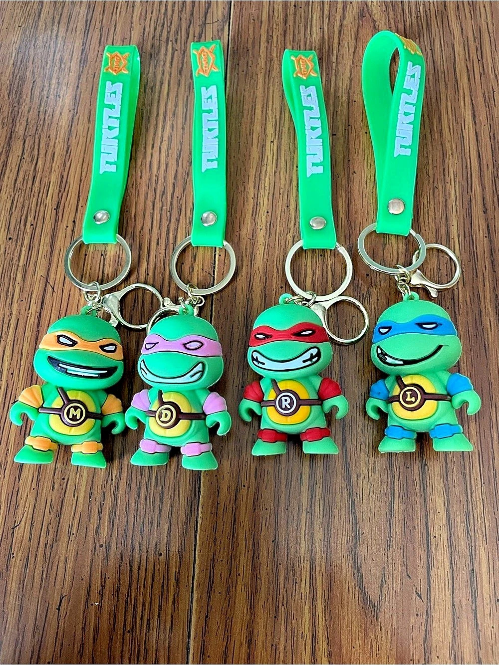 Character Keychains set of 4!